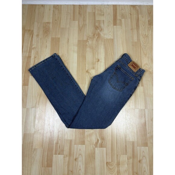 Vintage Y2K Levi’s Women’s Super Low Bootcut Jeans / Size 9 Jr - Picture 1 of 9